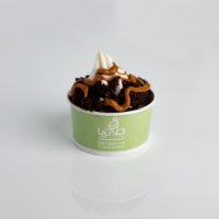 لوتوس(جلاتو سینیورا یا نوتلا)،کیک براونی،لوتوس